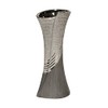 GILDE Modern Ceramic Vase Table Vase Decorative Vase Grey Silver