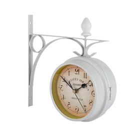 Zerone Wall Clocks, Decorative Clocks Double-Side Home Decoration for Living Room/Bedroom/Kitchen/Office Decoration