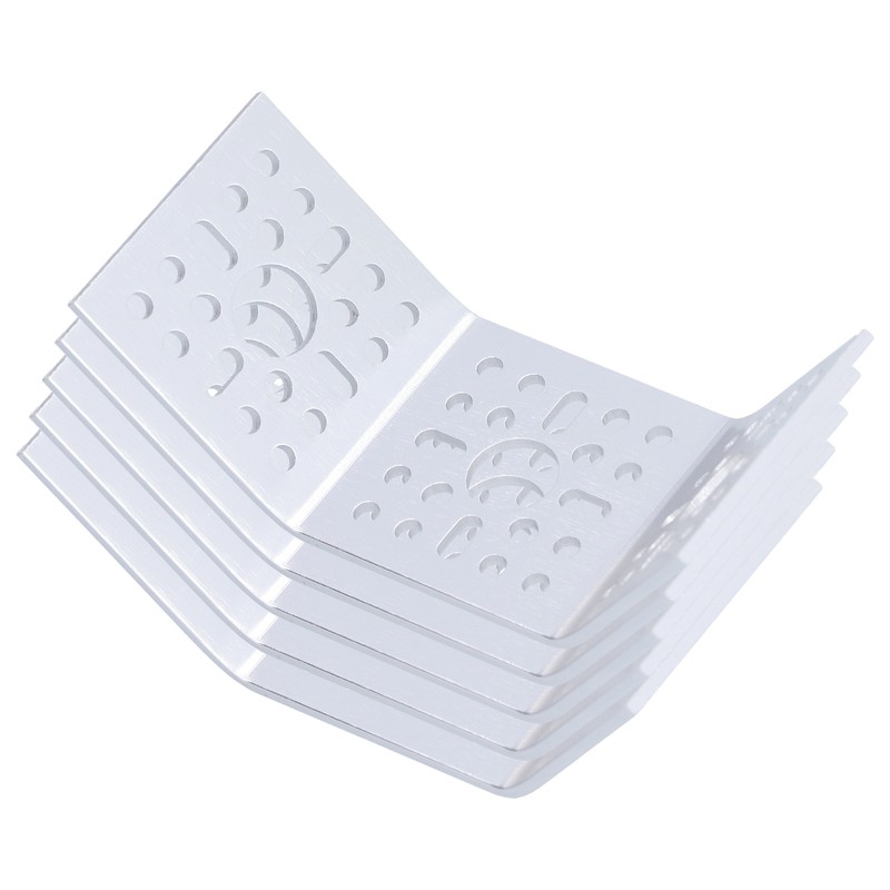 5Pcs 135 Degree Brackets Double Angle Aluminum Alloy Plate Connector