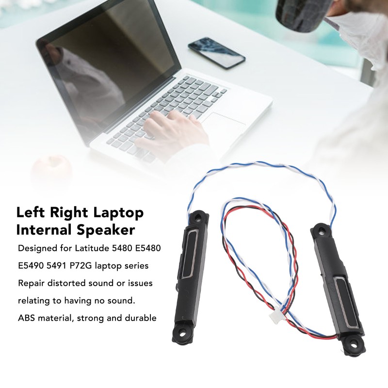 Left Right Laptop Internal Speaker Replacement for Latitude 5480 E5480