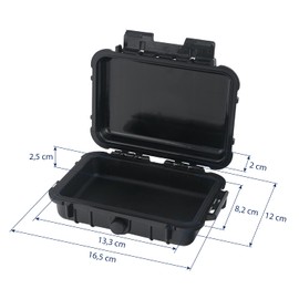 HMF ODK500 Outdoor Suitcase Small Waterproof Box for Boat and Leisure | 16.5 x 12 x 5.4 cm