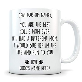 Rough Collie Gifts, Collie Gifts for Women, Rough Collie mom, Collie Mom, Rough Collie mug, Collie Mug, Rough Collie lover