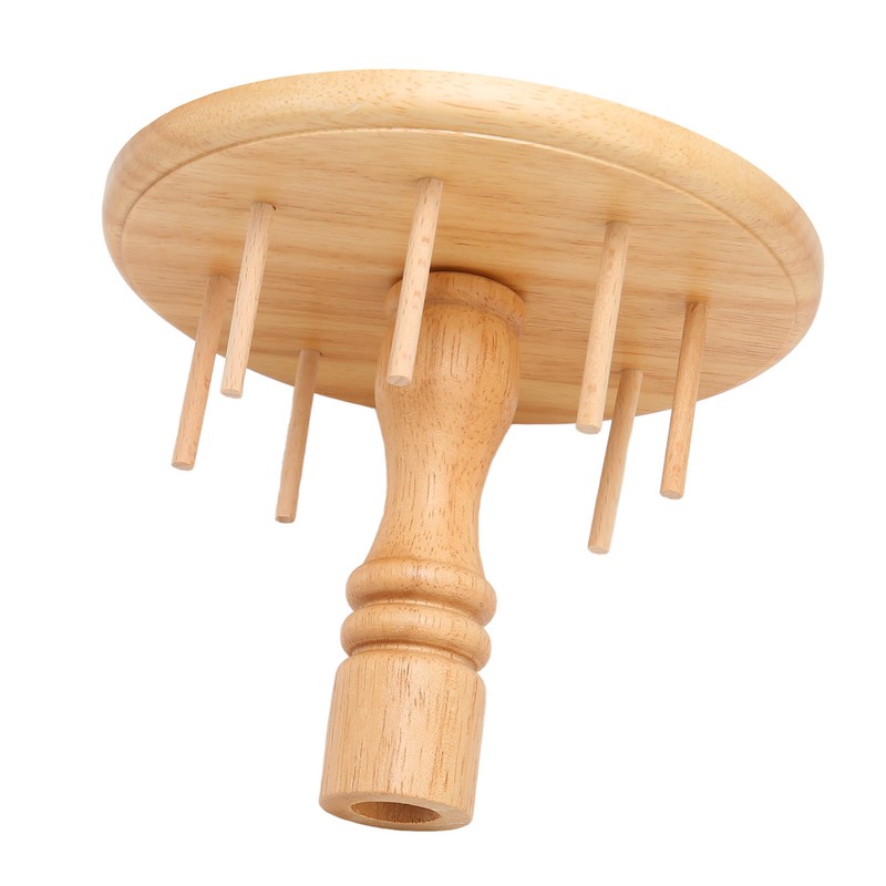 Wooden Thread Holder Rack 8 Spools Beech Wood Bobbin Holder