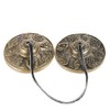 2.6in/6.5cm Handcrafted Tibetan Meditation Tingsha Cymbal Bell with Buddhist The