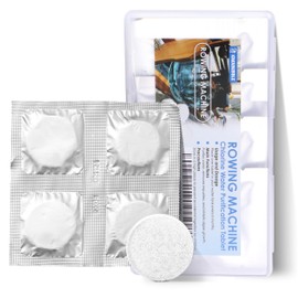 Water Purification Tablets for Rowing Machines | Safe & Eco-Friendly Tank Cleaner for Fresh, Odor-Free Water | Easy-to-Use Cleaning Solution for All Water Rowers (4)