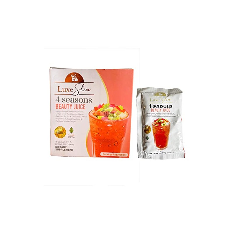 Luxe Slim 4 SEASONS Beauty Juice, 21g x 10 Sachets,