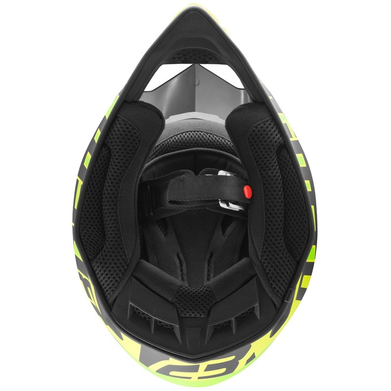 Bogotto V332 Unit Motocross Helmet (Yellow, L)