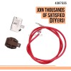 Whirlpool Kenmore 8-Pack 4387535 Refrigerator Relay and Overload for Whirlpool