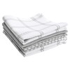 T-fal Premium Kitchen Towel (4-Pack), 12"x13" Highly Absorbent, Super Soft