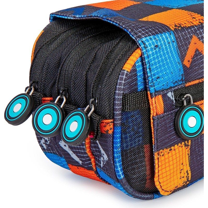 Grafoplás Match School Bag with Three Compartments, Unisex, Children, Printed,