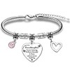 HULALA To My Beautiful Granddaughter Gifts Bracelet For Women Girls