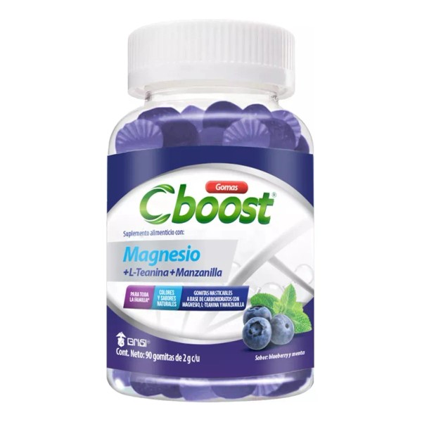 C-Boost - Gomitas de Magnesio con L-Teanina y Manzanilla Suplemento