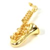 Sunrise Sound House Miniature Musical Instrument Alto Saxophone 1/12 Gold