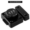 QWORK Keyless Cabinet Password Latch, Combination Lock for Wooden, Glass,