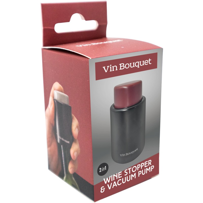 Vin Bouquet FIT 003 - Weinverschluss mit Vakuumpumpe