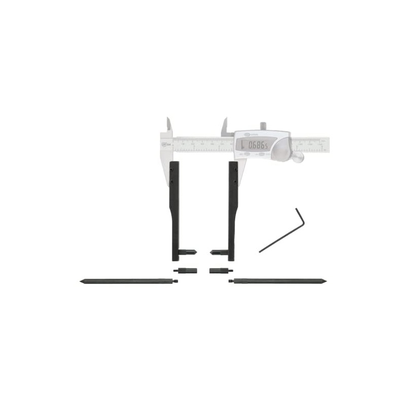 Fowler 72-010-777 Drum and Rotor Measuring Kit,White