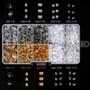 1200Pcs Earring Backs, Earring Backings iBayam 10 Styles Earring Back