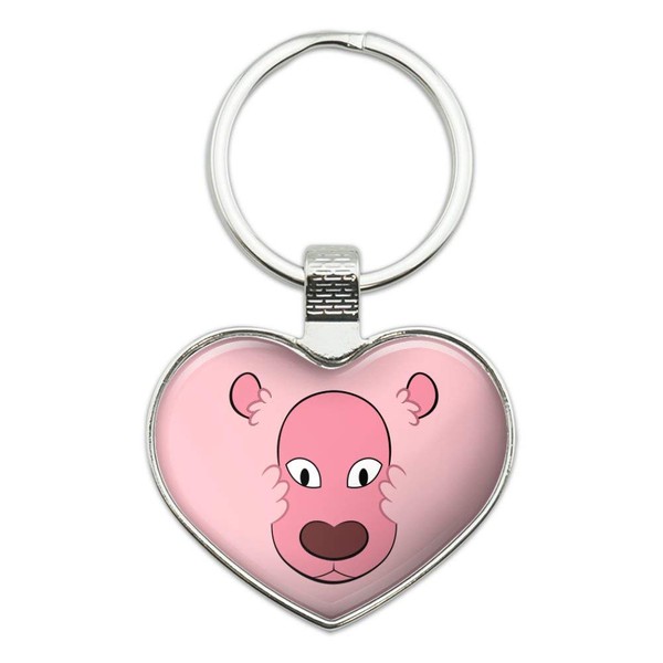 GRAPHICS & MORE Steven Universe Lion Head Keychain Heart Love