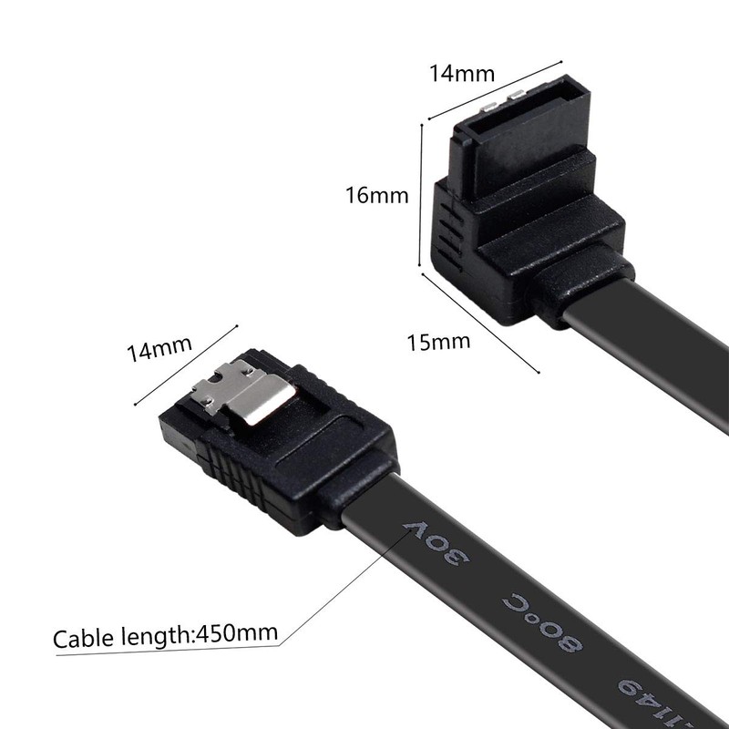 BENFEI SATA Cable III, 6 Pack SATA Cable III 6Gbps