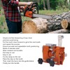 Portable Crank Chainsaw Sharpening Jig Stainless Steel Chainsaw Tooth Blade