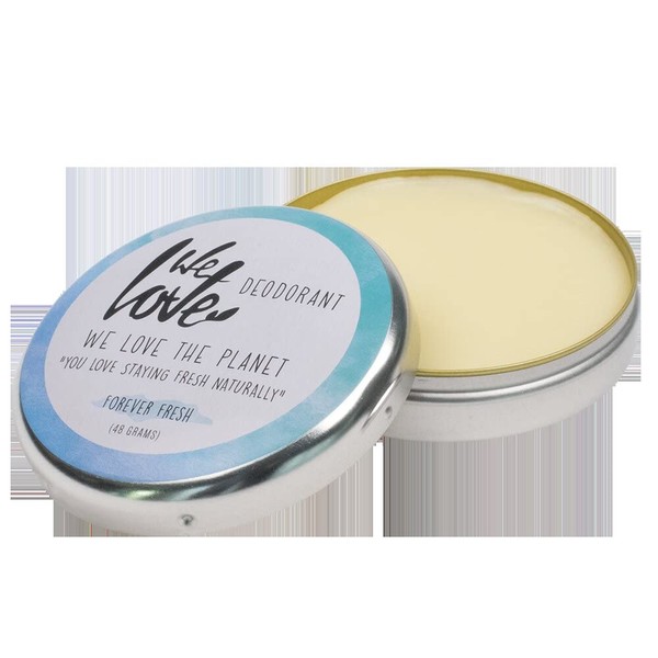 We Love The Planet Bio WLTP Natural Deodorant Cream Forever Fresh (1 x 48 g)