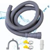 Washing Machine Hose, Waste Water Hose, Drain Hose Extension, 1.5