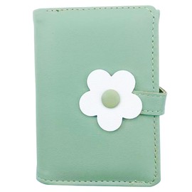 Qusmeiyici Flowers Print Wallets, Girls Women Wallet Fashion Cute Flowers Wallets Tri-Folded Flowers Wallet Cash Pocket Flowers Print Card Holder Coin Purse Bill Wallet with Credit Card Holder
