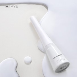 TAYE Milky White Gel Nail Polish, 1Pcs Translucent Jelly White Gel Polish, Soak Off U V Light Cure Gel Polish for Nail Art DIY, Color 2001