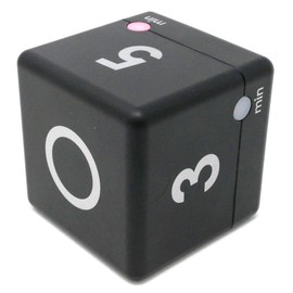 TFA Dostmann Digital Cube Timer, Black, L 60 x B 60 x H 60 mm