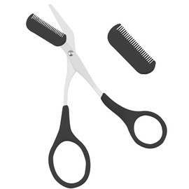 Eyebrow Scissors for Men, Eyebrow Scissors, Eyebrow Trimmer Scissors, Scissors for Trimming Eyebrows for Eyebrows, Professional Precision Eyebrow Trimmer Scissors with Comb