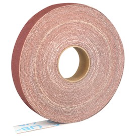 Shineboc -SANDPAPER ROLL 2.5CM X 25M 180 Grit Aluminum Oxide Sandpaper Suitable for Sanding, Wood, Furniture, Stainless Steel and Body Processing