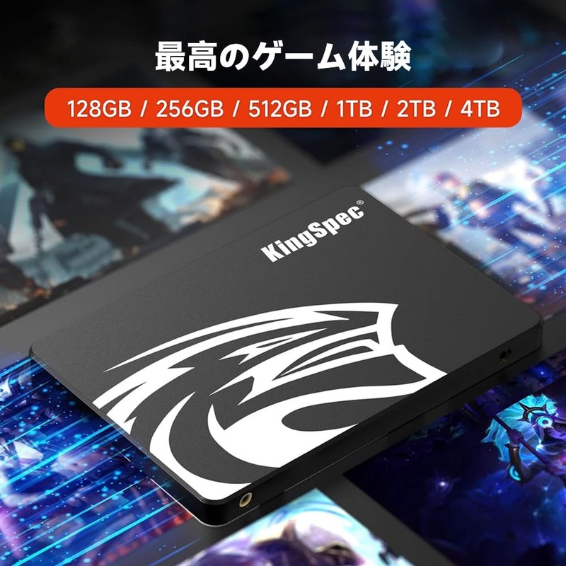 KingSpec SSD 512GB SATAIII 6Gb/s 2.5" Internal SSD Max Read: