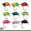 Zite Fishing Mini Wobbler Set Neon - 10 Ultra-Light Artificial
