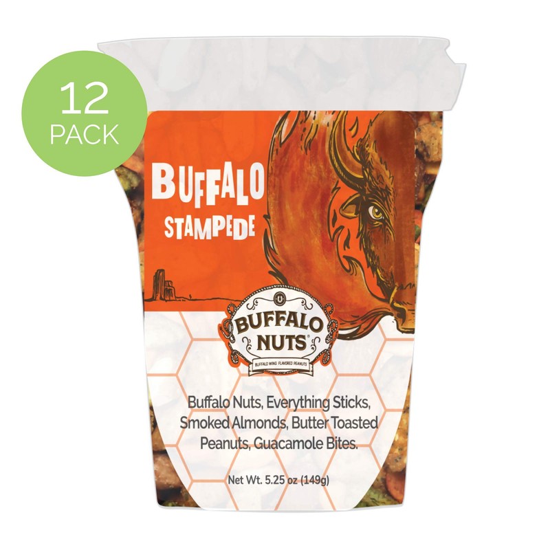 Buffalo Stampede Grabeez, 5.25oz, 12-count