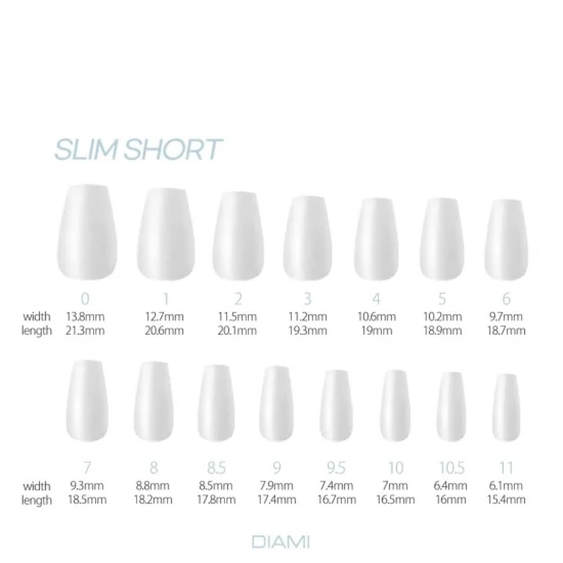 DIAMI Canoe Square Slim Short Refill #8