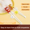 Xiuyer Children's Training Chopsticks, 6 Pairs Children's Chopsticks Training Chopsticks