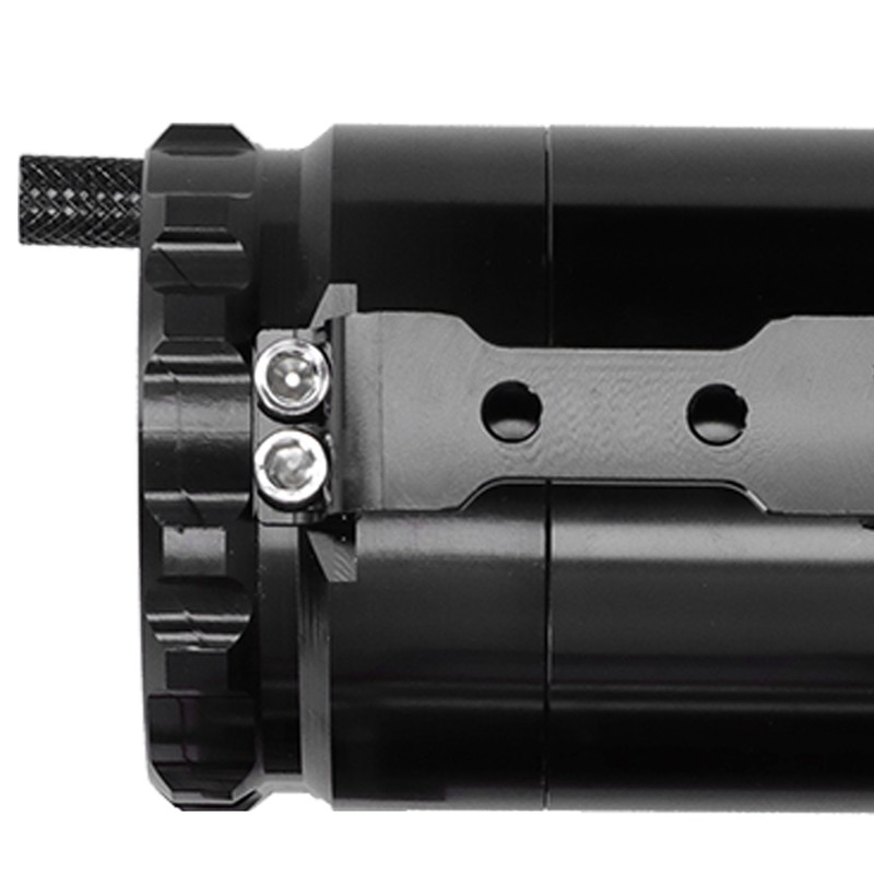 Universal Auto Oil Catch Can Breather Reservoir with Mounting Parts