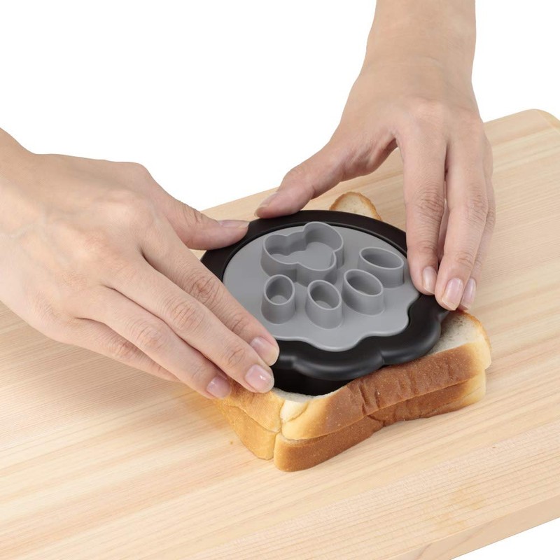 Kai KAI DH2732 Cat Sandwich Mold, Nyammy, Made in Japan