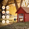 MASDROW Automatic Chicken Coop Door, Solar Powered Chicken Door Opener