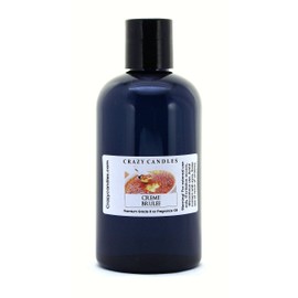 Crazy Candles 8oz Creme Brulee Bottle 8 Fl Oz Each (237ml) Premium Grade Scented Fragrance Oil