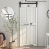 AONAYIOA 36"/3FT Bi-Folding Sliding Barn Door Hardware Kit for 2