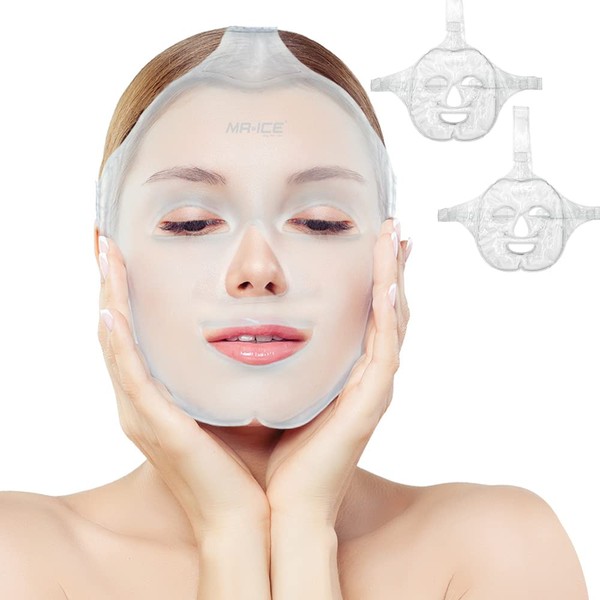 MR.ICE 2-Pack Reusable Face Ice Pack | Hot & Cold