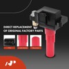 A-Premium Set of 6 Ignition Coil Pack and Iridium Spark