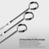 Kebab Skewers Set of 10 Stainless Steel BBQ Grilling Skewers