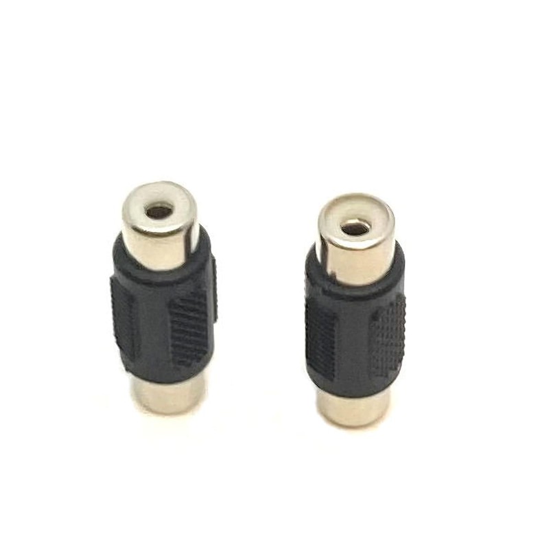 Dolphin Automotive Pair of RCA Phono Joiner Audio Visual Video
