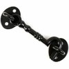 4 Inch Black Cabin Hook & Eye Latch – Traditional