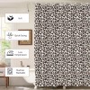 Light Beige Leopard Print Shower Curtain Fun Stylish Bath Spaces