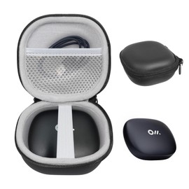 CaseSack Open Ear Headphones Case for Oladance OWS Pro Open Ear Headphones, OWS 2, OWS 1 Open Ear Headphones with Travel Charging Case (Black)