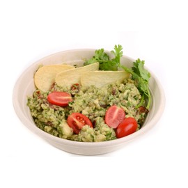 150 Count - EcoQuality 29oz Round Disposable Bowls with Microwavable Lids Natural Sugarcane Bagasse Bamboo Fibers Sturdy Compostable Eco Friendly Environmental Paper Plastic Bowl Alternative Tree Free