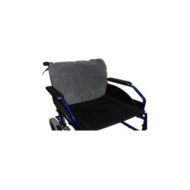 Back Satinized Grey Wheelchair Protector for Pressure Ulcers| Comfortable |Pain Relief| Dimensions: 42 x 40 x 2.5 cm